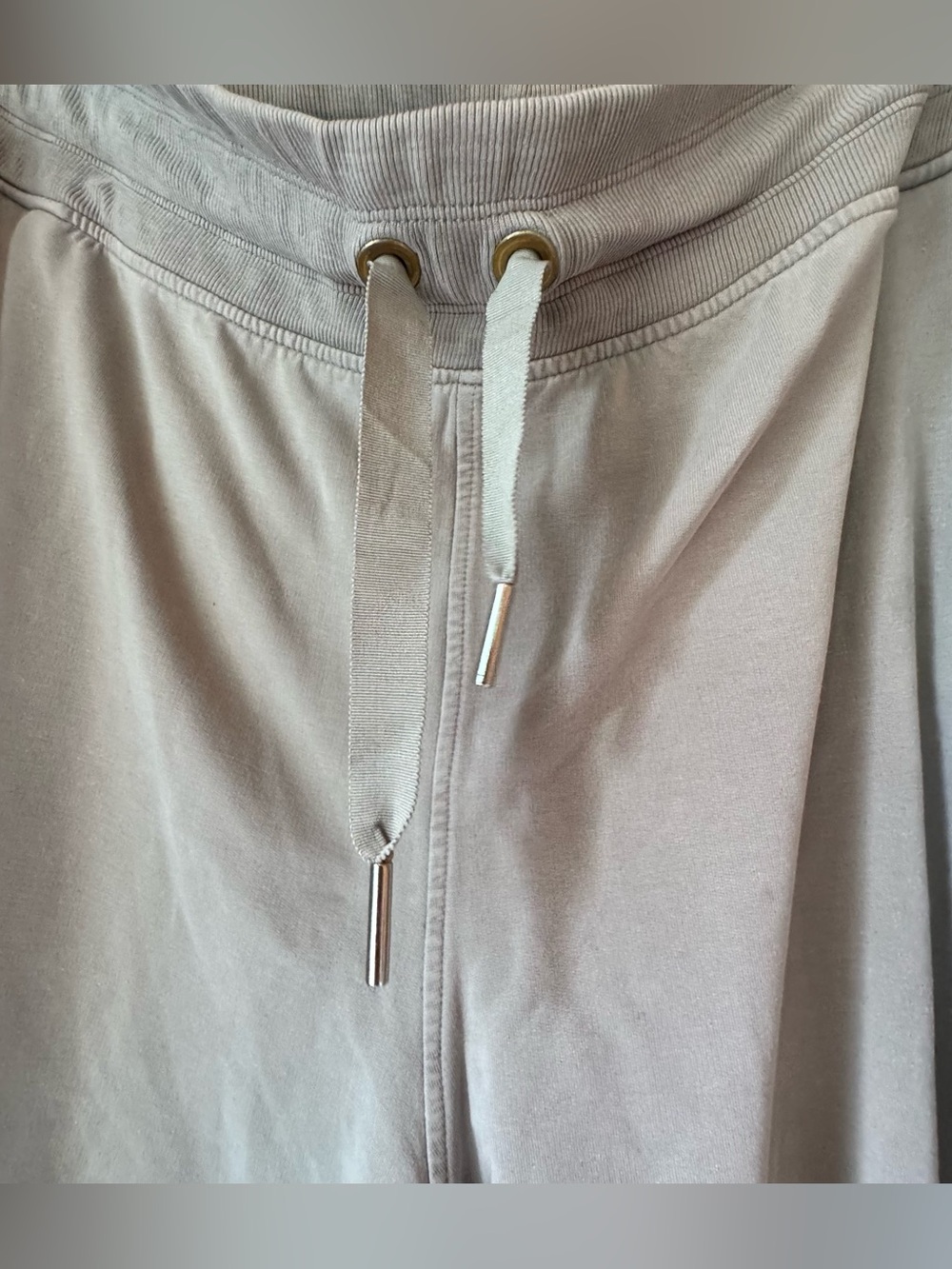 Athleta Balance Jogger Light Gray Drawstring 3X Athleisure Sleep Workout Cozy - Picture 2 of 9